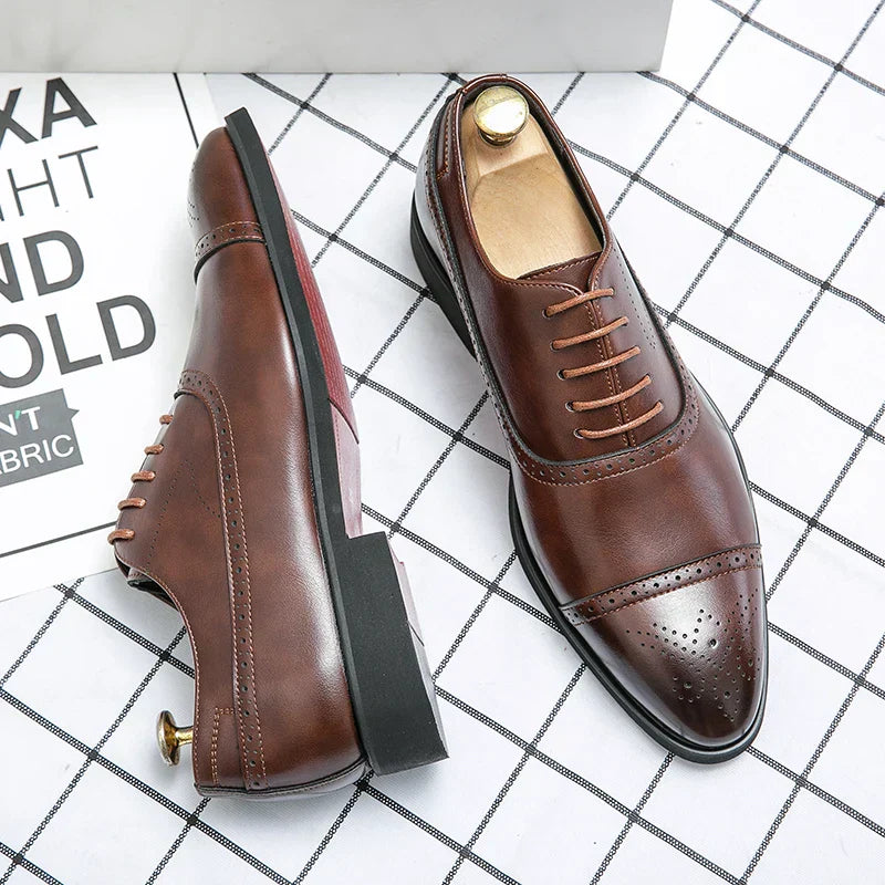 Winslow - Premium Leather Oxfords
