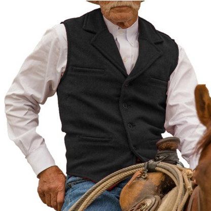 Xavier - Men's Slim Lapel Waistcoat