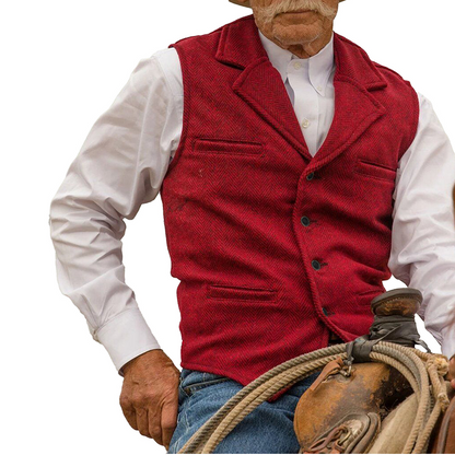 Xavier - Men's Slim Lapel Waistcoat