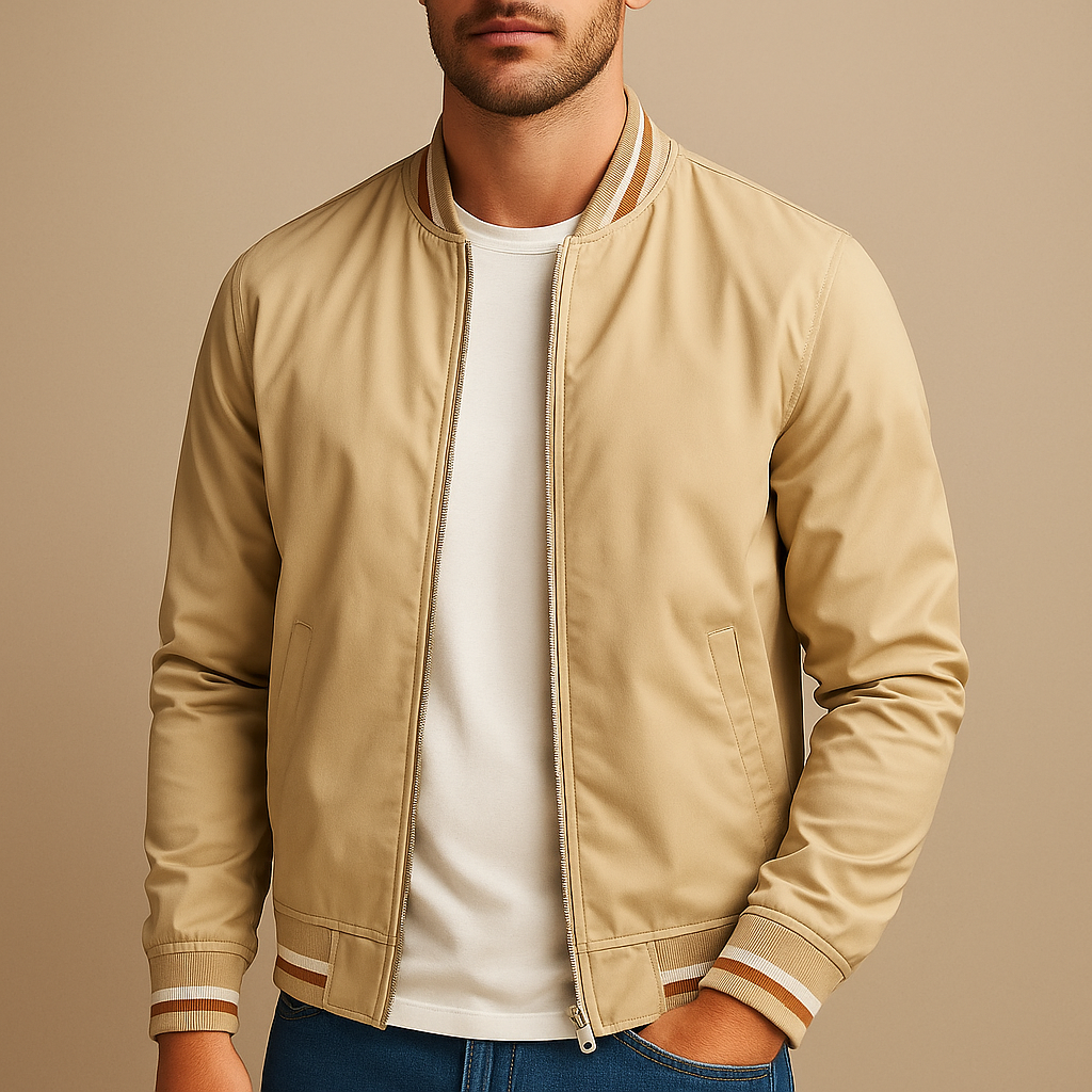 Zanori - Cotton Moto Bomber Jacket