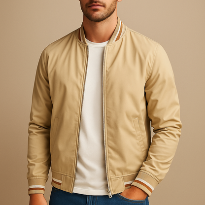 Zanori - Cotton Moto Bomber Jacket