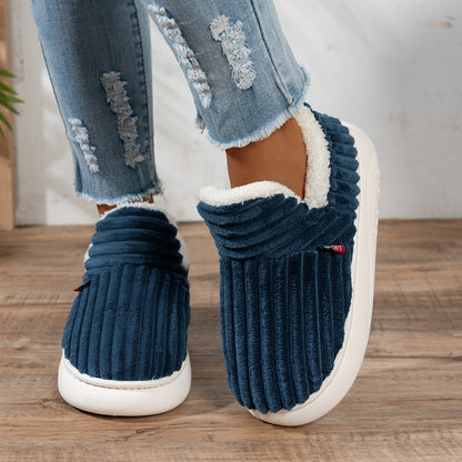 Sevra - Indoor-Outdoor Plush Slippers