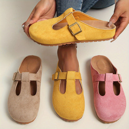 Orien - Closed-Toe Buckle Clogs