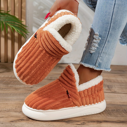 Sevra - Indoor-Outdoor Plush Slippers