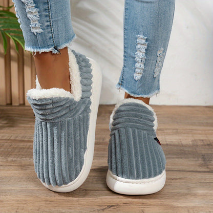 Sevra - Indoor-Outdoor Plush Slippers