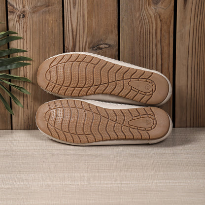 Ophelia - Perforated Leather Loafers