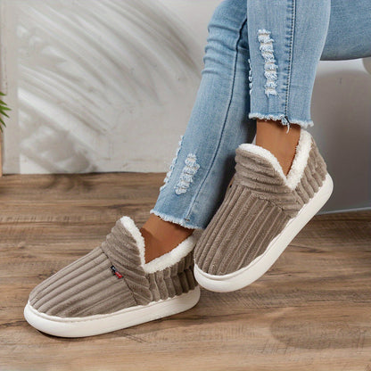 Sevra - Indoor-Outdoor Plush Slippers