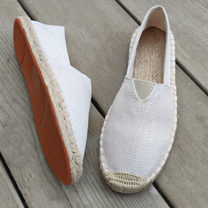 Valden - Men's Woven-Sole Espadrilles