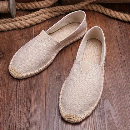 Valden - Men's Woven-Sole Espadrilles