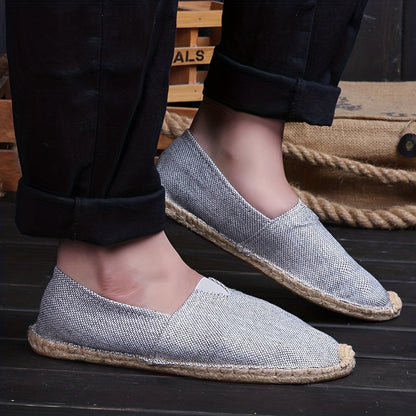 Valden - Men's Woven-Sole Espadrilles