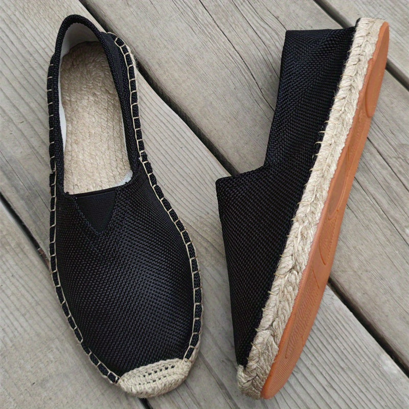 Valden - Men's Woven-Sole Espadrilles