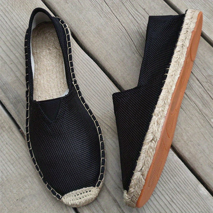 Valden - Men's Woven-Sole Espadrilles