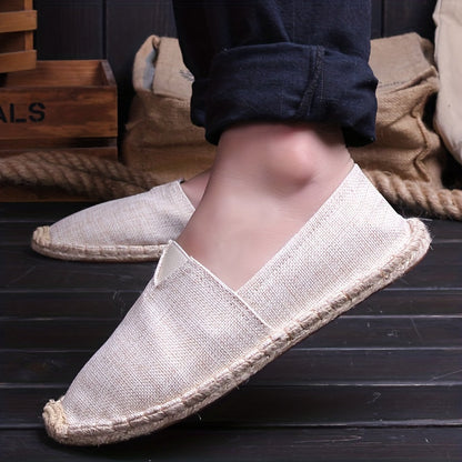 Valden - Men's Woven-Sole Espadrilles
