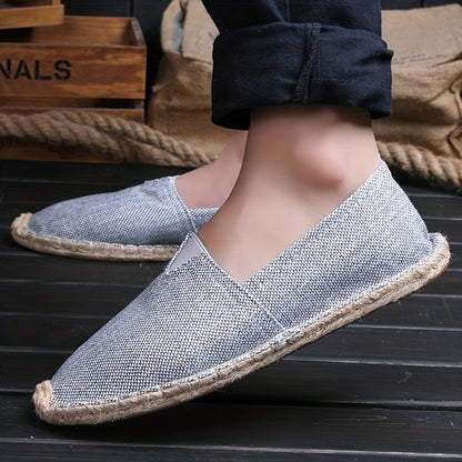 Valden - Men's Woven-Sole Espadrilles