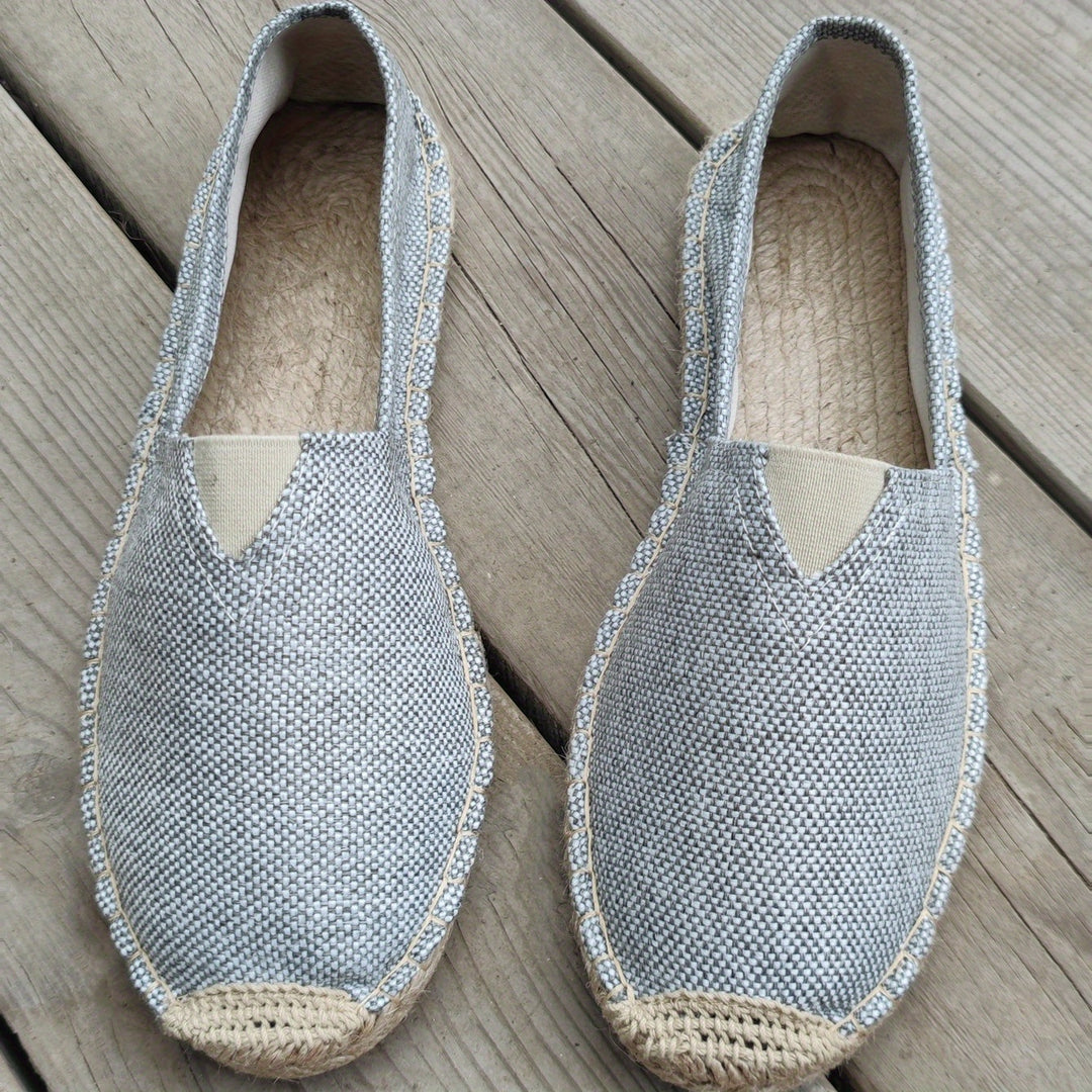 Valden - Men's Woven-Sole Espadrilles