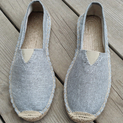 Valden - Men's Woven-Sole Espadrilles
