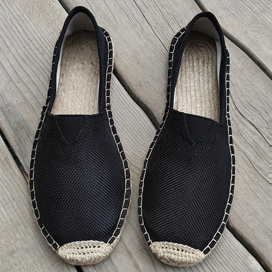 Valden - Men's Woven-Sole Espadrilles