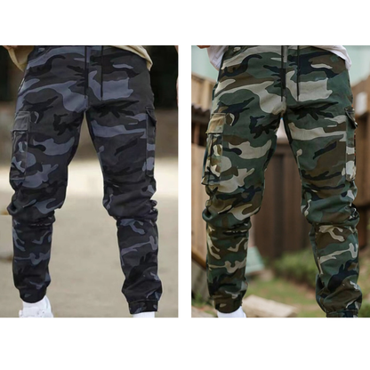 Bracken - Nylon-Cotton Cargo Trousers