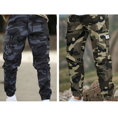 Bracken - Nylon-Cotton Cargo Trousers