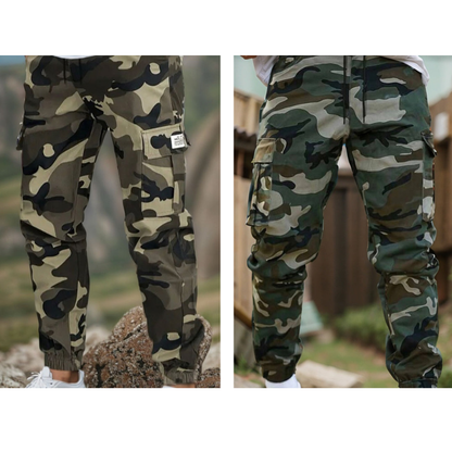 Bracken - Nylon-Cotton Cargo Trousers