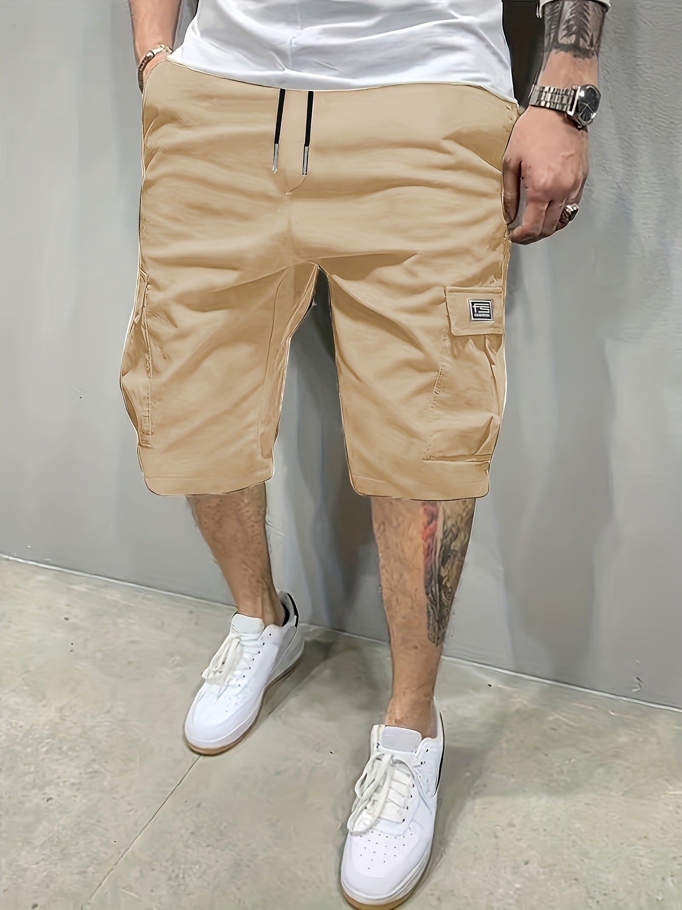 Harrison - Drawstring Cargo Shorts