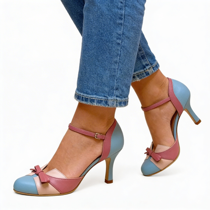 Carolyn - Leather Dress Heels