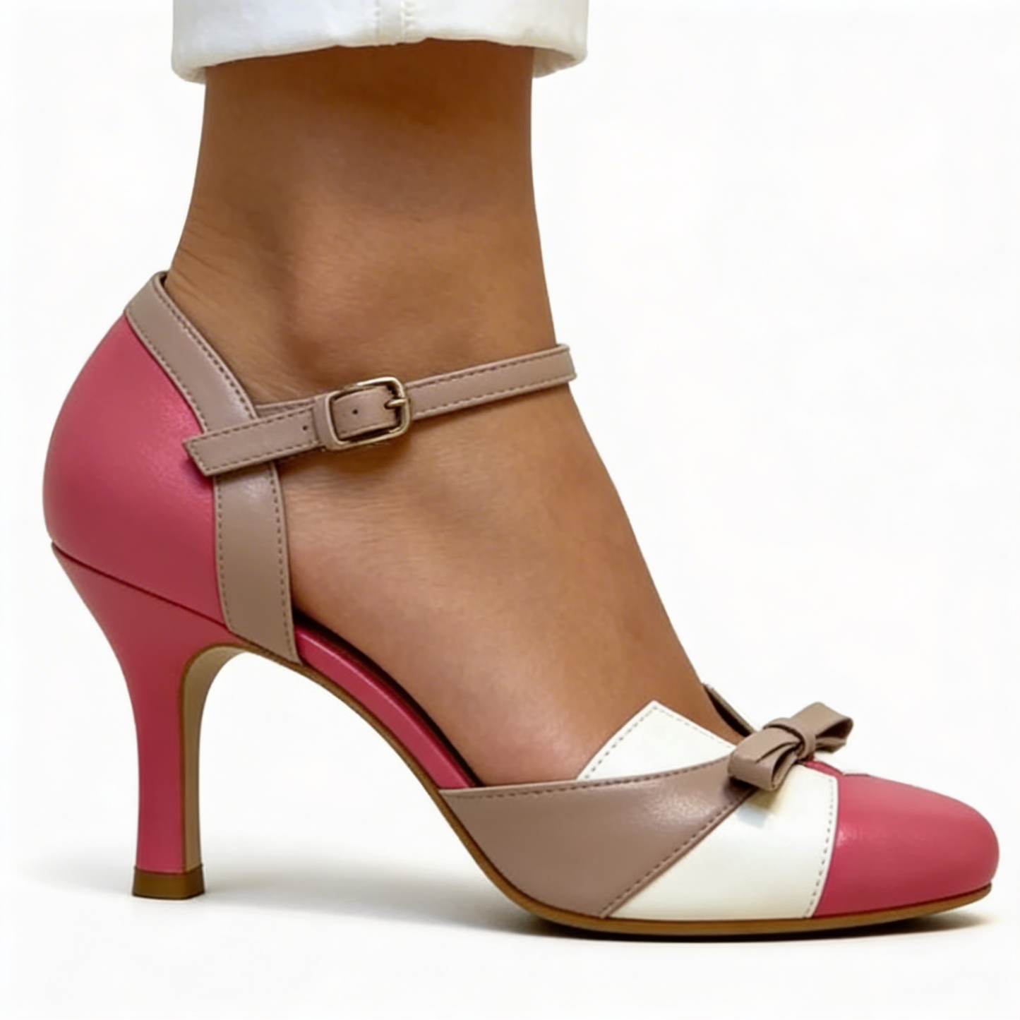 Carolyn - Leather Dress Heels