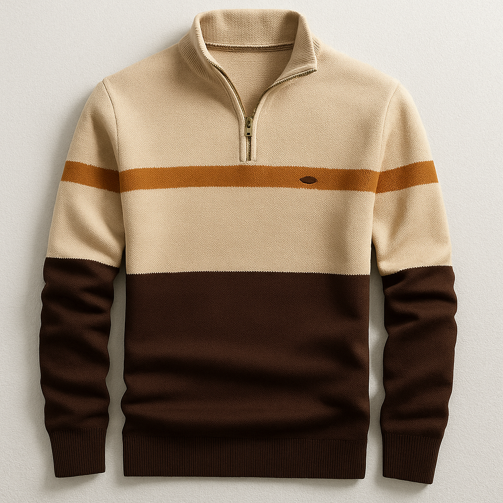 Marcellus - Midweight Cotton Quarter-Zip