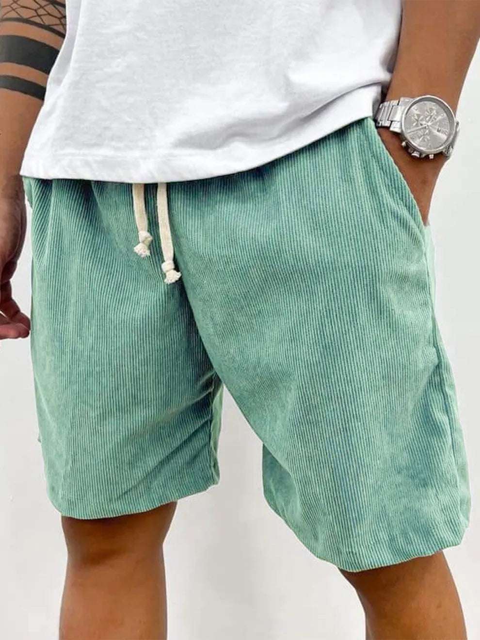 Bradley - Tailored Corduroy Shorts