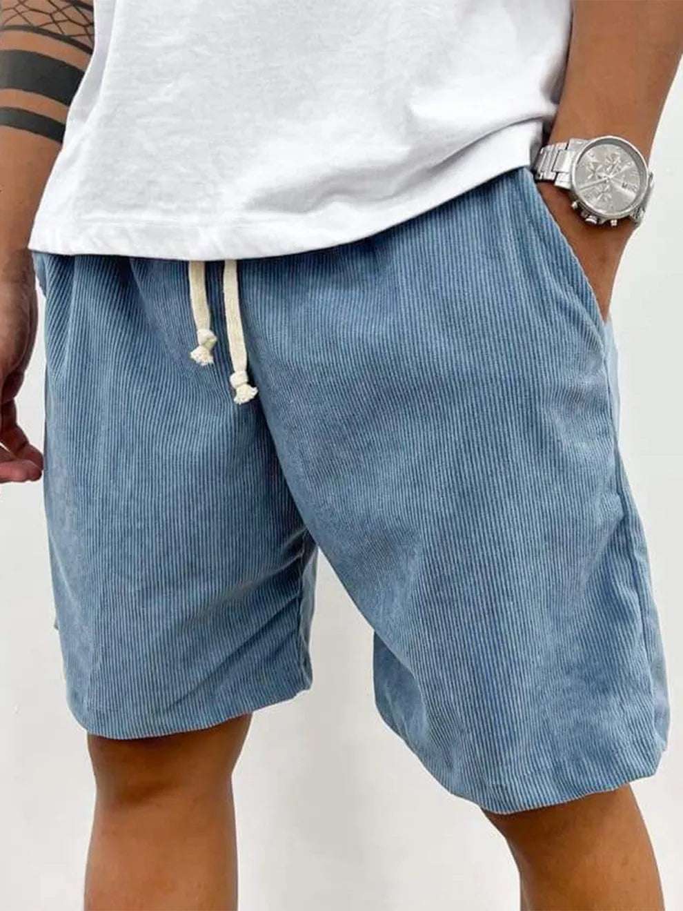 Bradley - Tailored Corduroy Shorts