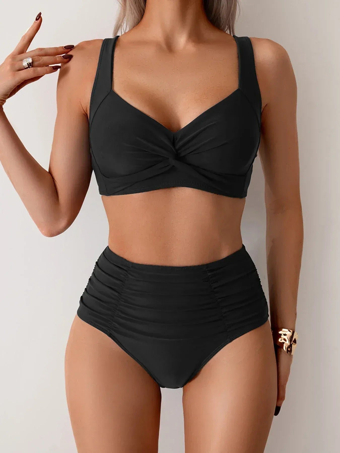 Ines - Sculpting High-Waist Bikini