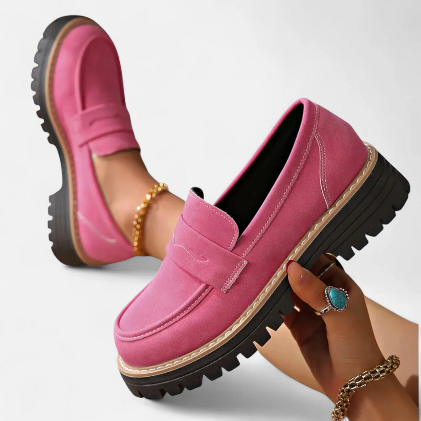 Clairette - Supportive Slip-On Moccasins