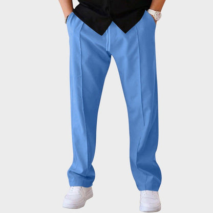 Paulo - Lightweight Wide-Leg Trousers