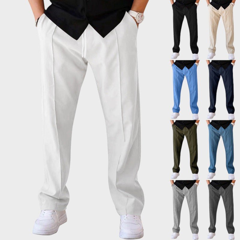 Paulo - Lightweight Wide-Leg Trousers