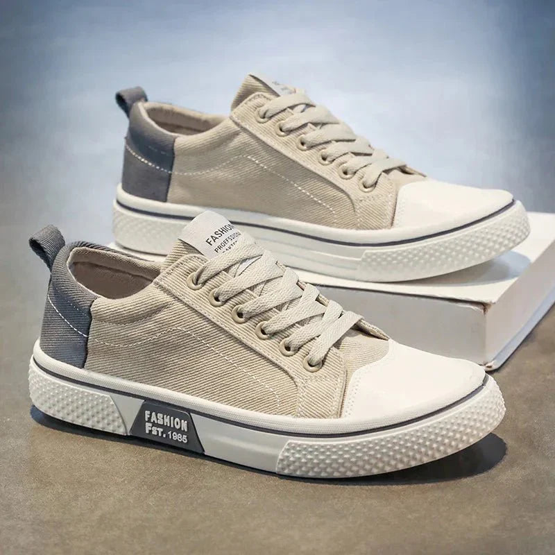 Rivano - Canvas Lace-Up Sneakers