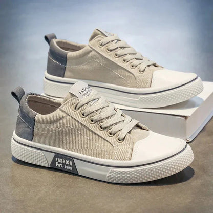 Rivano - Canvas Lace-Up Sneakers