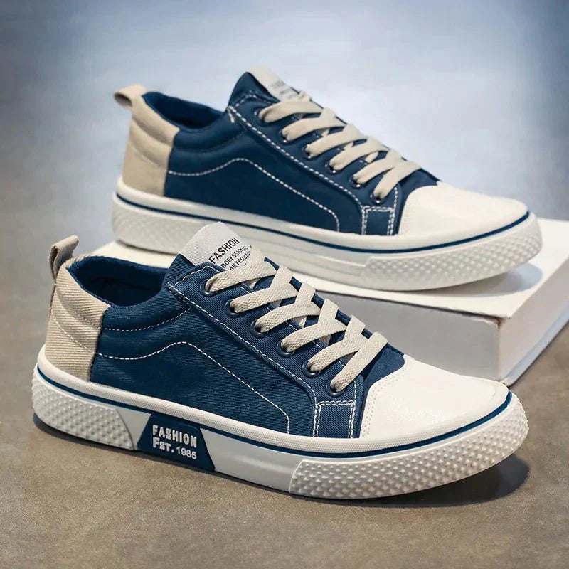 Rivano - Canvas Lace-Up Sneakers