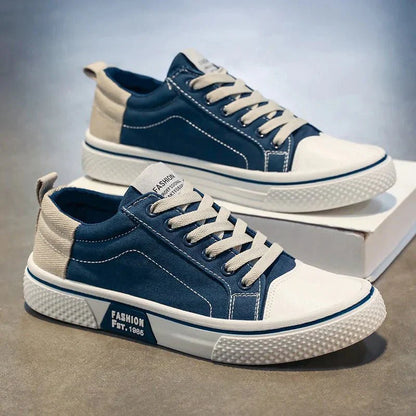 Rivano - Canvas Lace-Up Sneakers