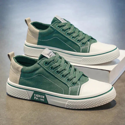 Rivano - Canvas Lace-Up Sneakers