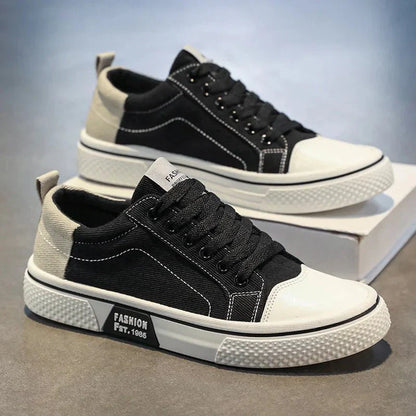 Rivano - Canvas Lace-Up Sneakers