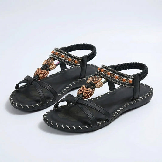 Henrietta - Cushioned Heel-Strap Sandals