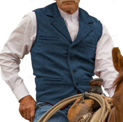 Xavier - Men's Slim Lapel Waistcoat