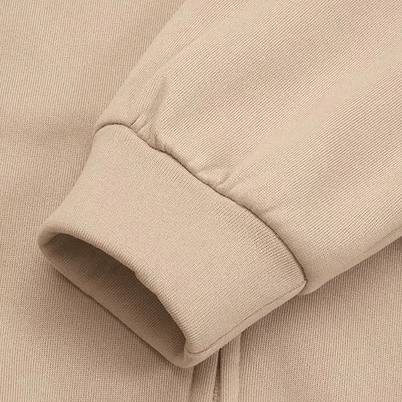 Saundra - Longline Fleece Zip Hoodie
