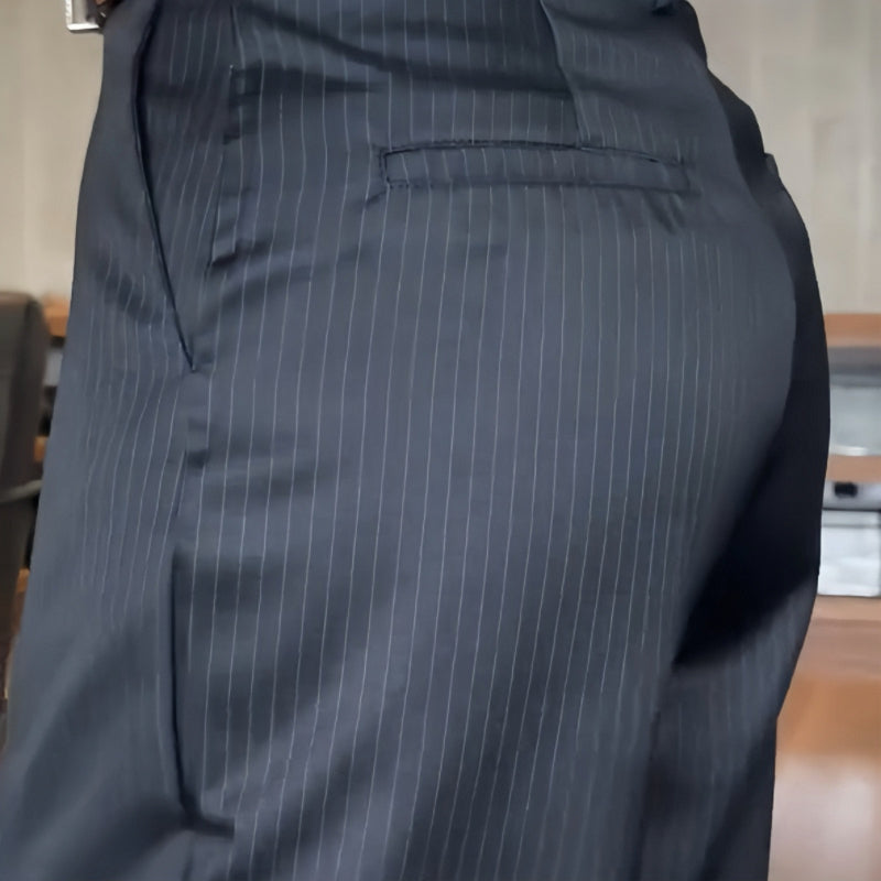 Leta - High-Rise Straight Trousers