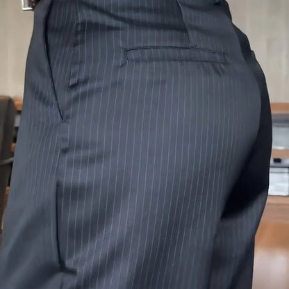 Leta - High-Rise Straight Trousers