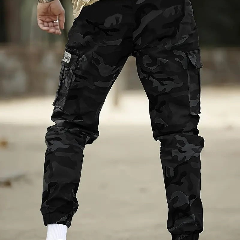 Bracken - Nylon-Cotton Cargo Trousers