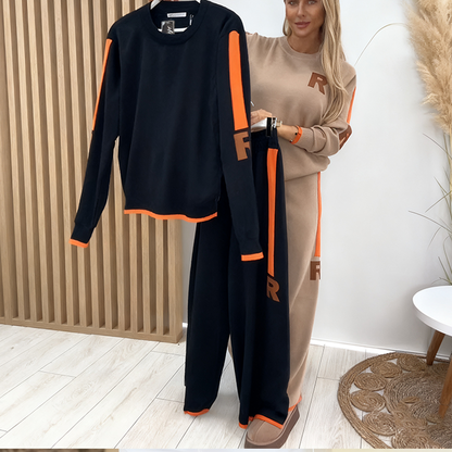 Casey - Relaxed Side-Stripe Set