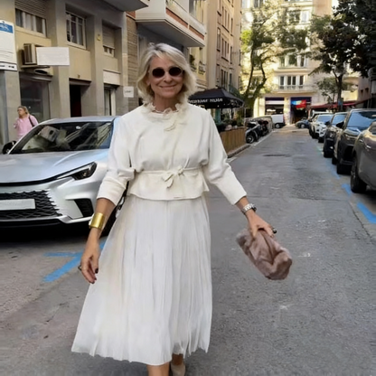 Hallie - Knit Top and Dress Set