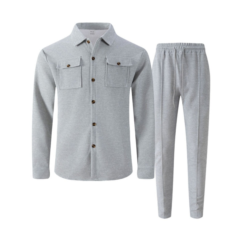 Rocky - Waffle Knit Jacket & Pants