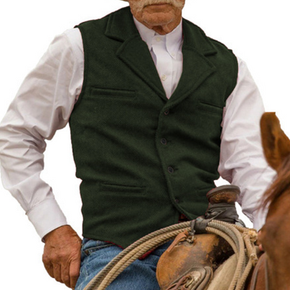 Xavier - Men's Slim Lapel Waistcoat